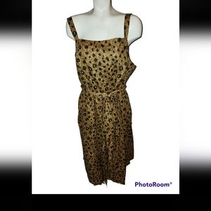 NWT Size 2X Leopard Dress from Ava & Viv